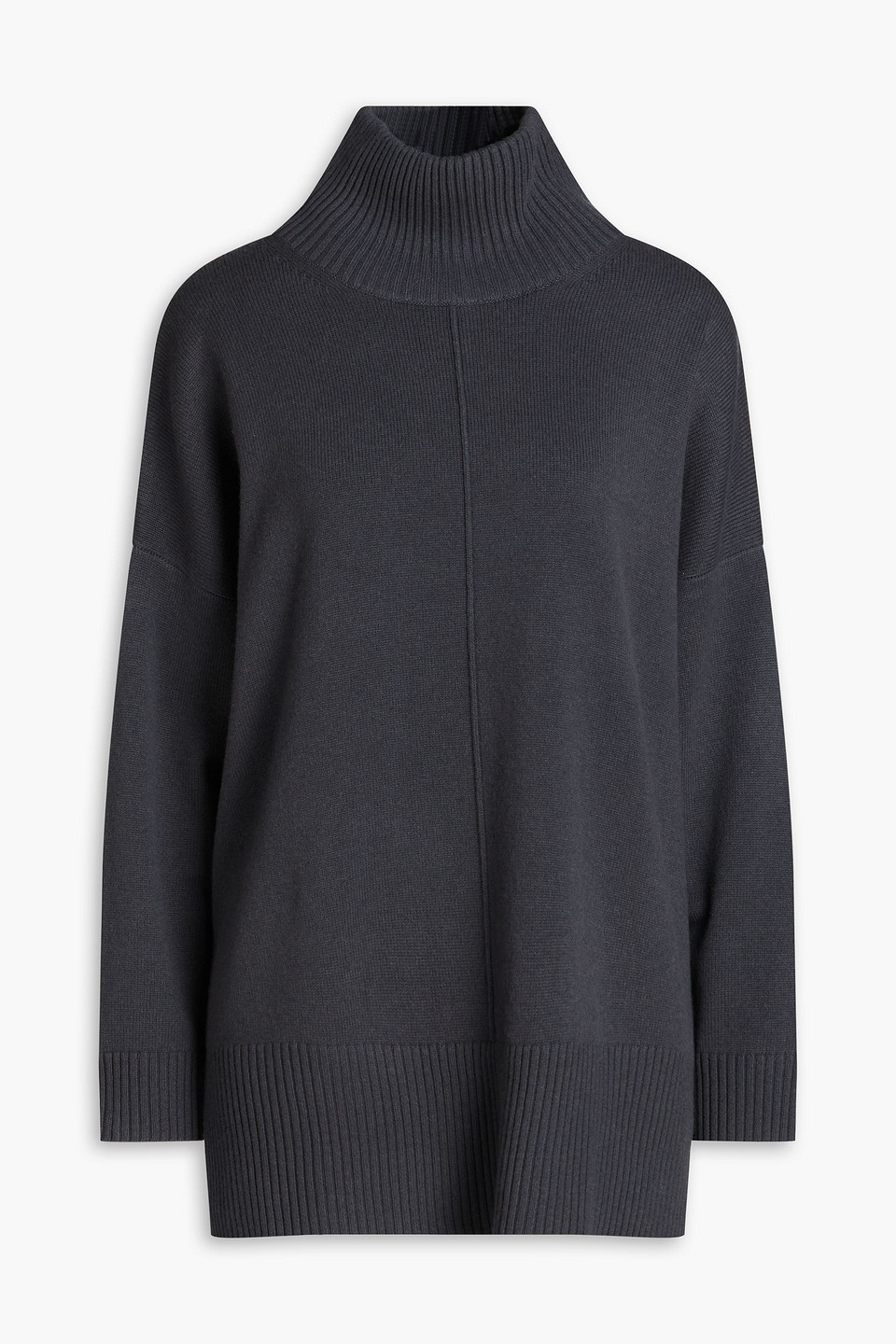 Oversized cashmere turtleneck sweater