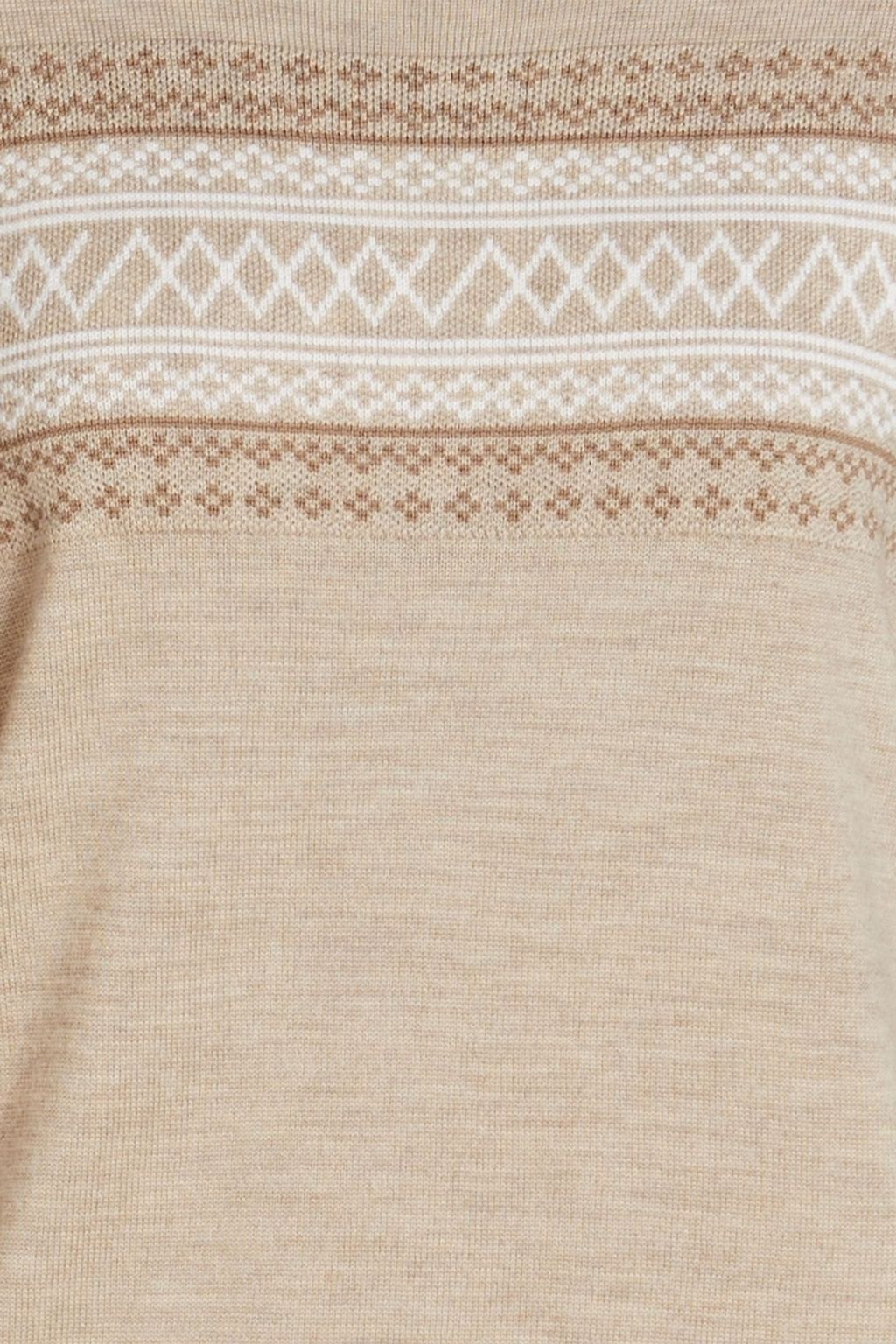 WE NORWEGIANS Fair Isle merino wool sweater