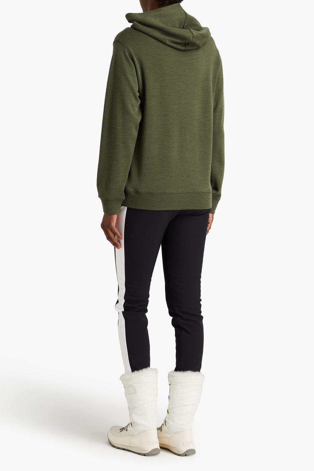 WE NORWEGIANS Tind merino wool hoodie