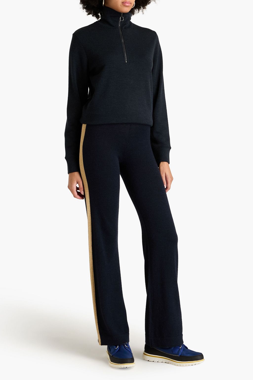 WE NORWEGIANS Geilo merino wool-blend track pants
