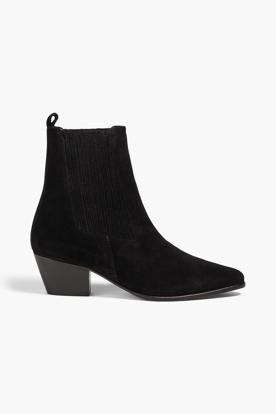 Suede ankle boots