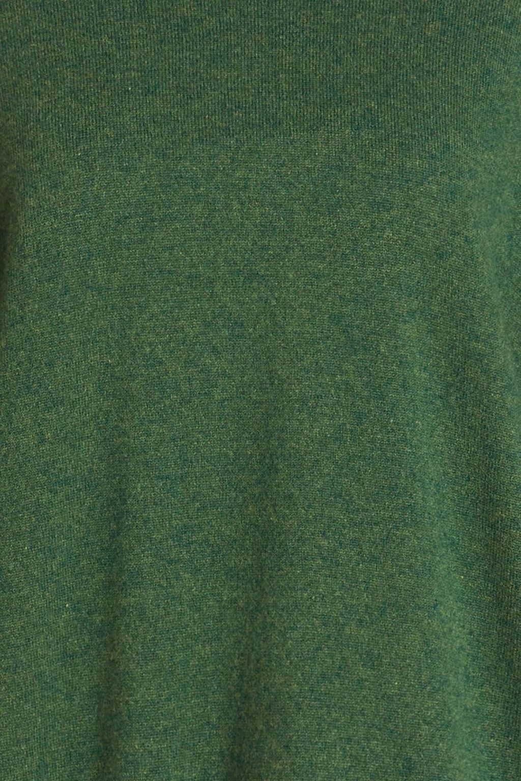 AUTUMN CASHMERE كنزة رياضية بياقة عالية من الكشمير بنمط ميلانج