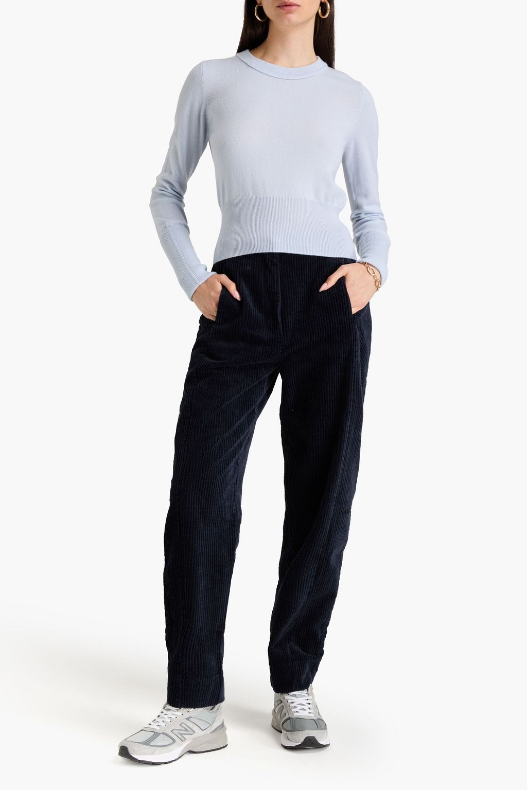 AUTUMN CASHMERE كنزة رياضية من الكشمير