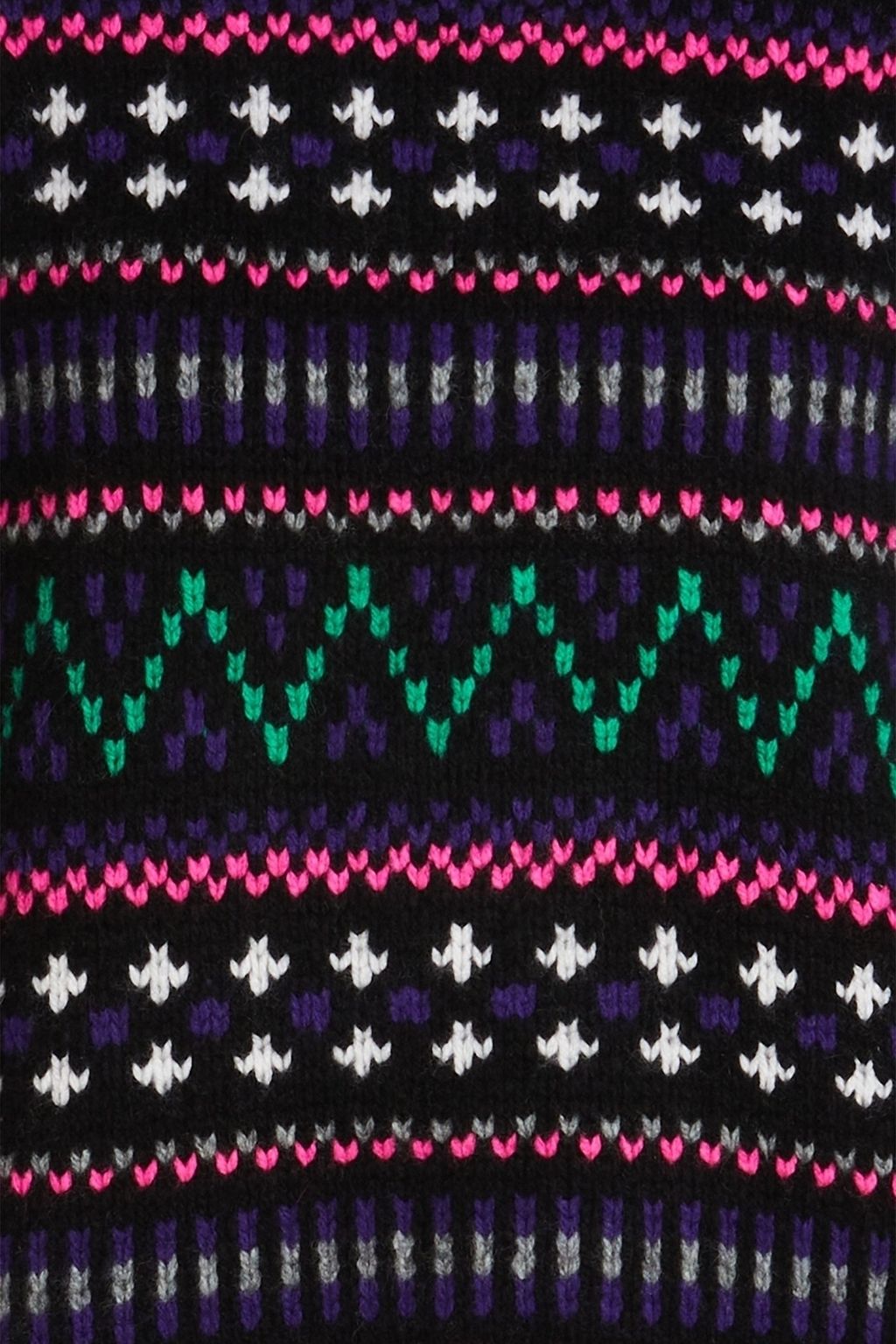 AUTUMN CASHMERE فيست من الكشمير المحبوك بنمط جاكار