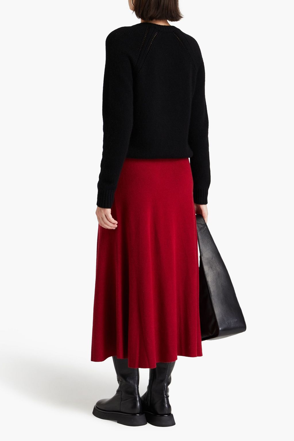 AUTUMN CASHMERE كنزة رياضية من نسيج محبوك