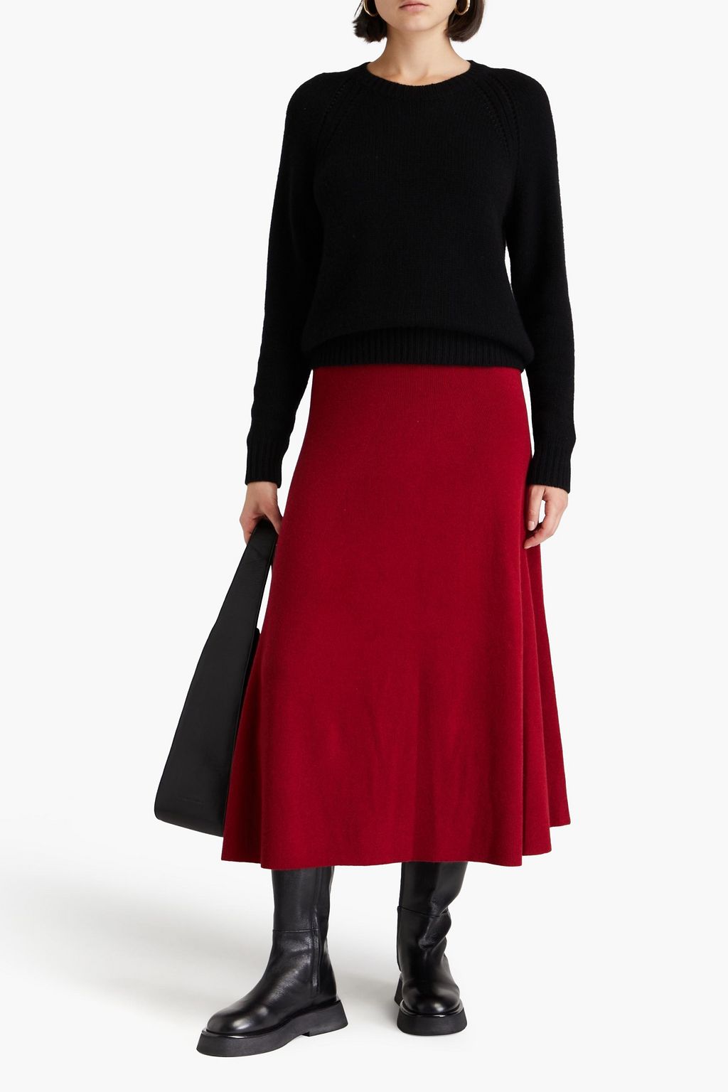 AUTUMN CASHMERE كنزة رياضية من نسيج محبوك