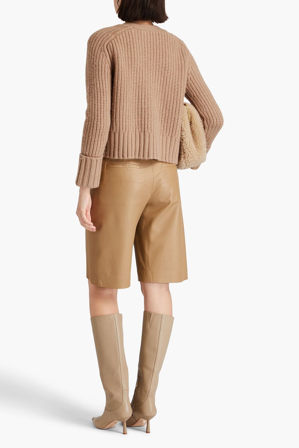 AUTUMN CASHMERE 케이블 니트 스웨터