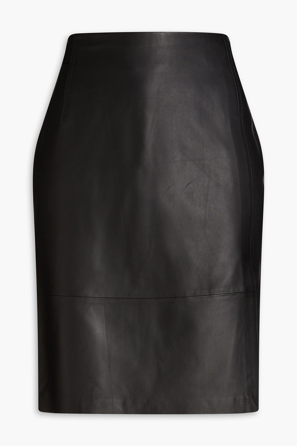 . Leather skirt