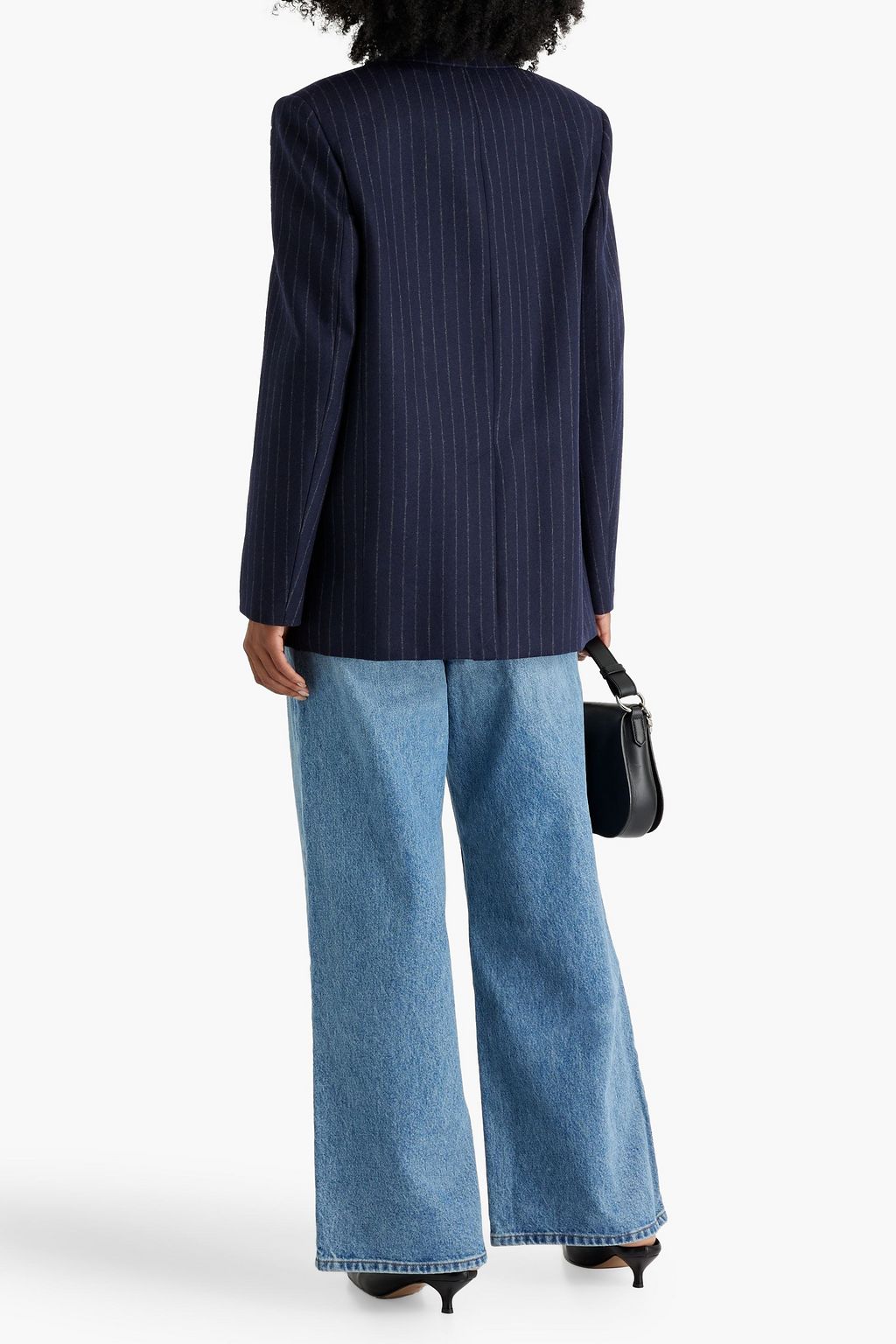 LOULOU STUDIO Senja pinstriped wool-blend blazer