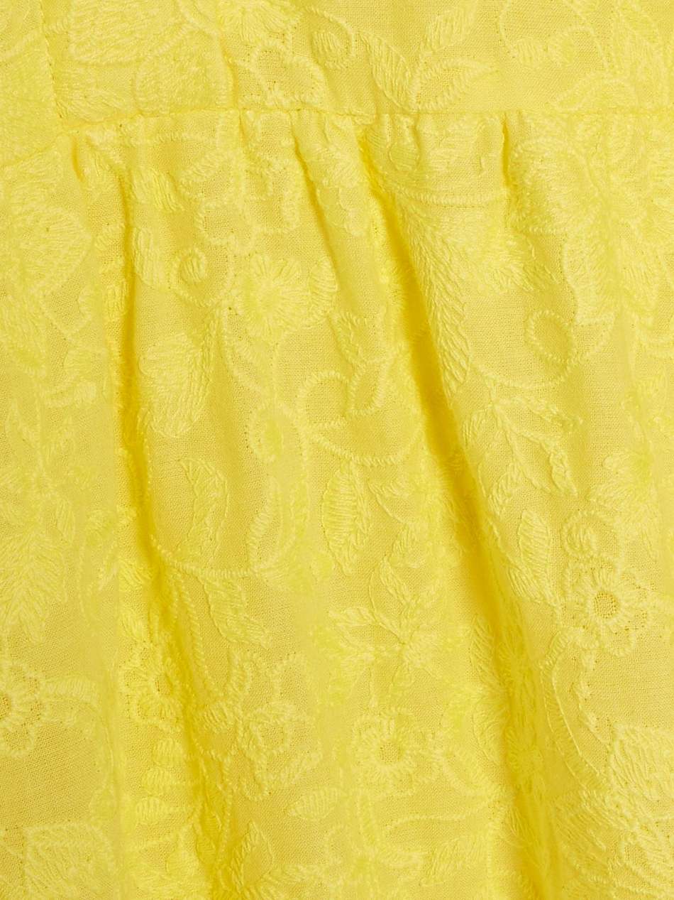 dalia tiered embroidered cotton-voile maxi dress