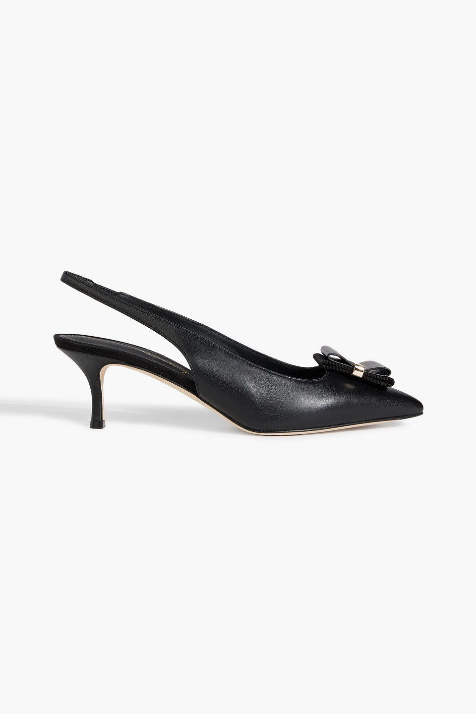 Willis 55 embellished leather slingback pumps