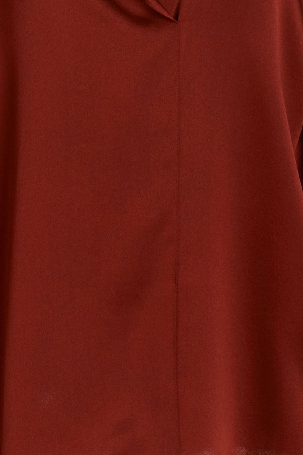 VINCE. Silk-satin crepe blouse