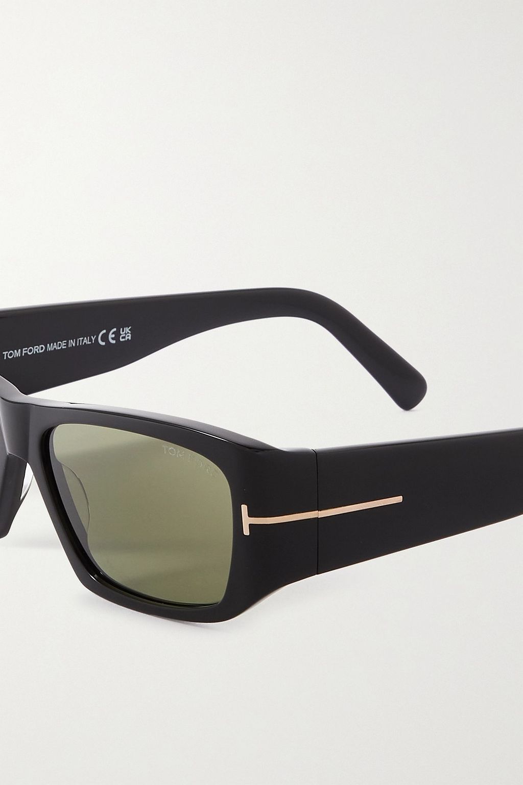 TOM FORD Andres square-frame tortoiseshell acetate sunglasses