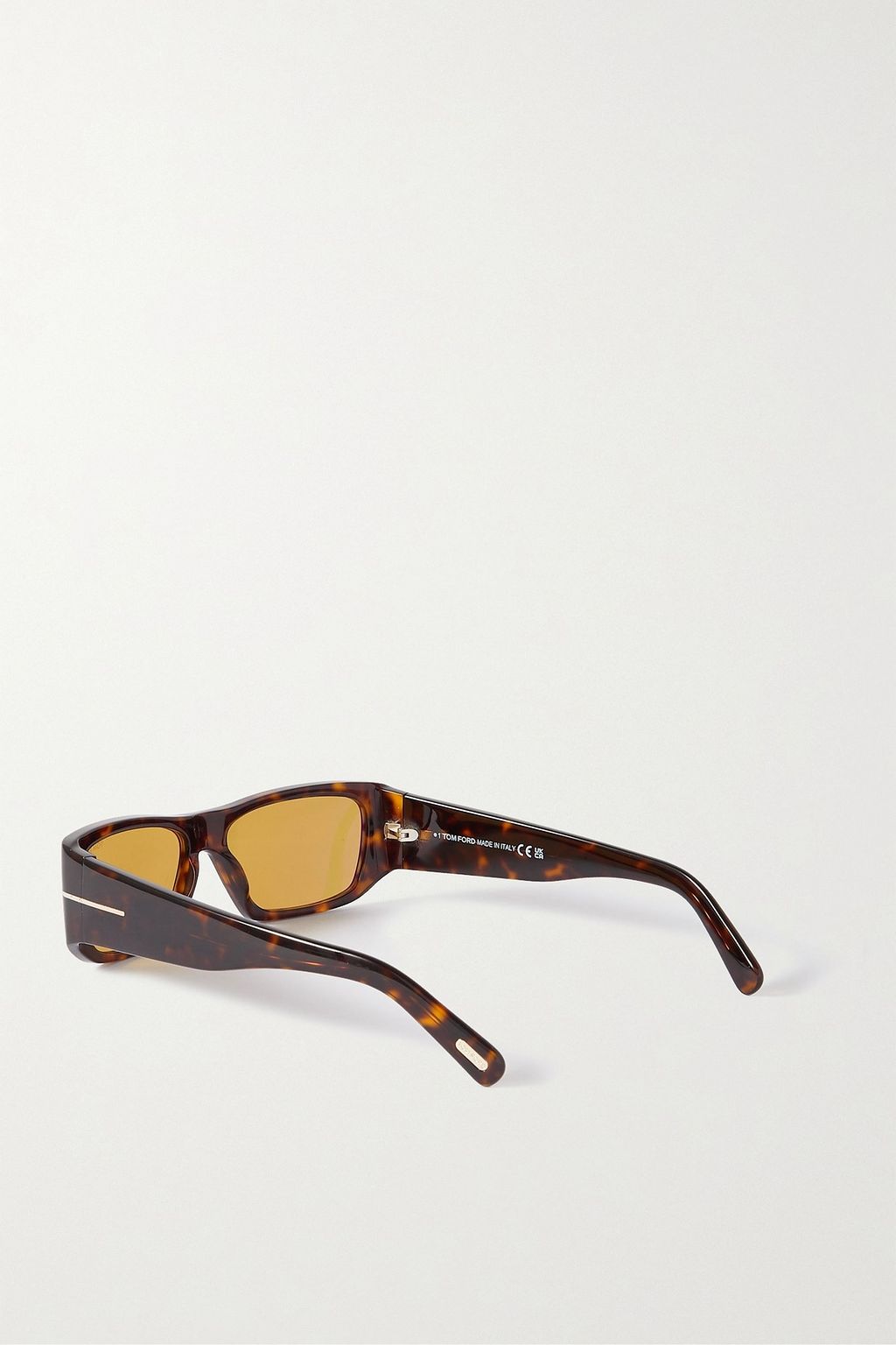 TOM FORD Andres square-frame tortoiseshell acetate sunglasses
