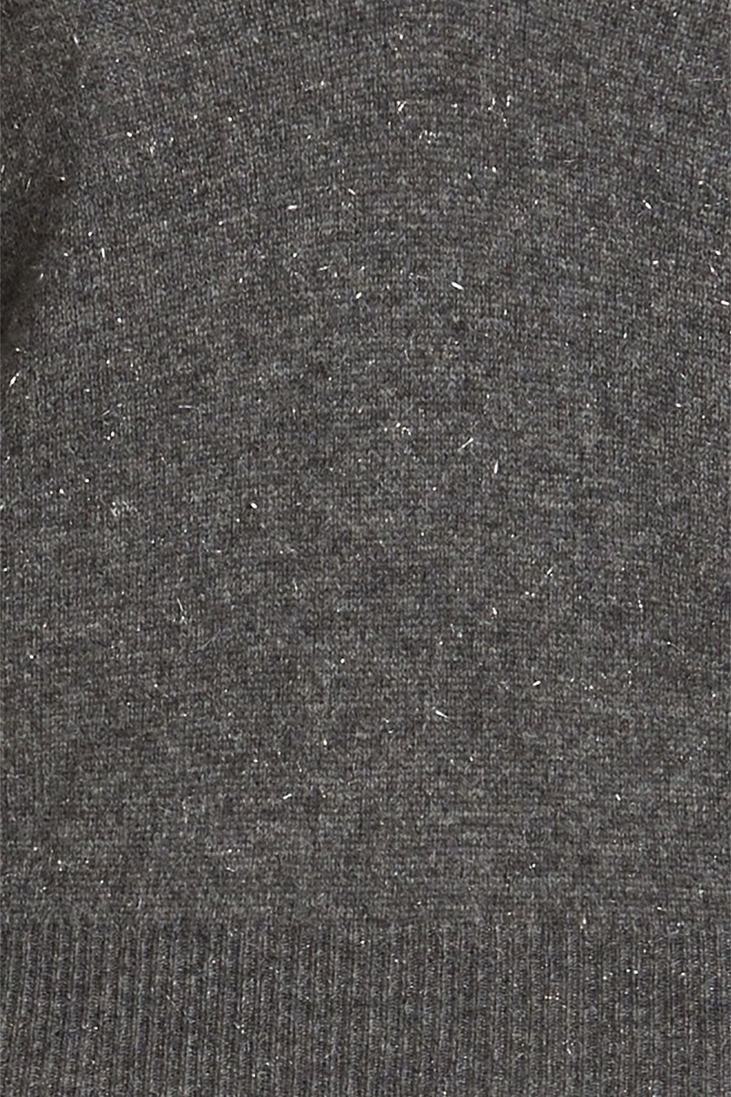 AUTUMN CASHMERE كنزة رياضية بولو مصنوعة من مزيج الكشمير المعدني