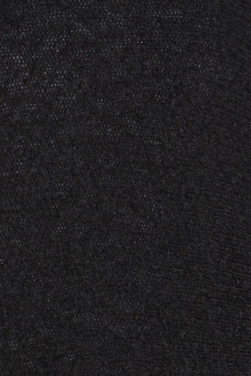 AUTUMN CASHMERE كنزة رياضية بياقة عالية من الكشمير بحبكة بوكليه