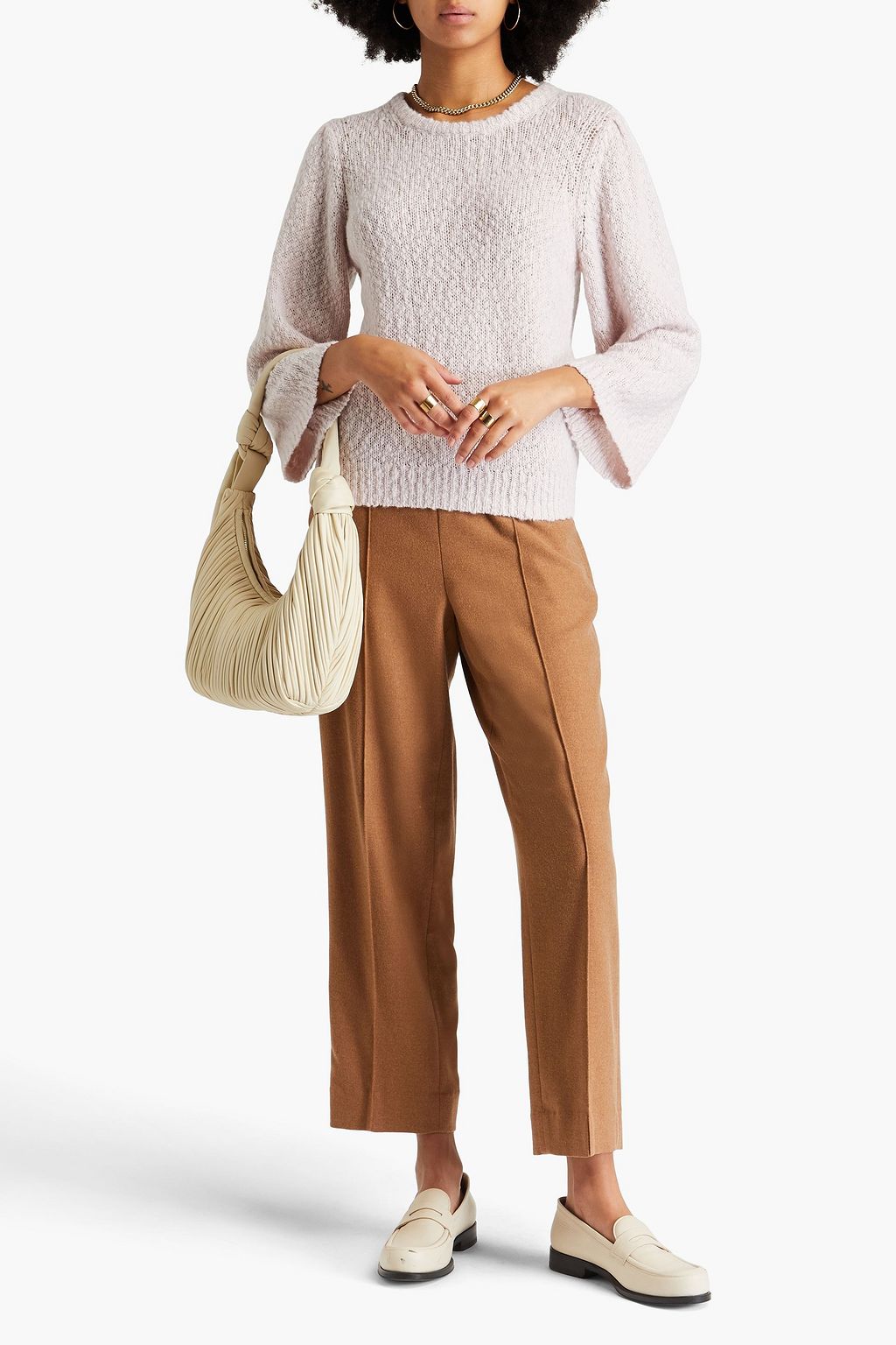 AUTUMN CASHMERE كنزة رياضية من الكشمير