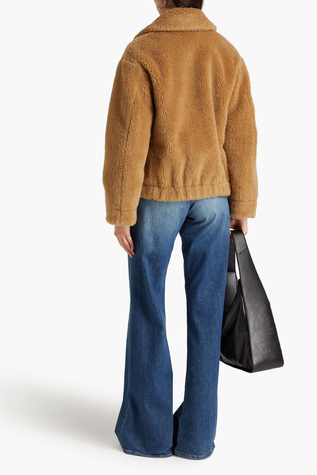 VINCE. Faux shearling jacket