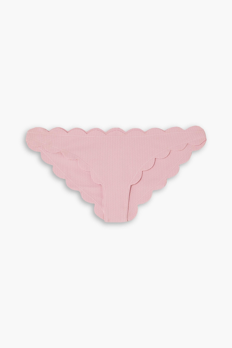 Marysia Antibes Scalloped Bikini Briefs In Blush