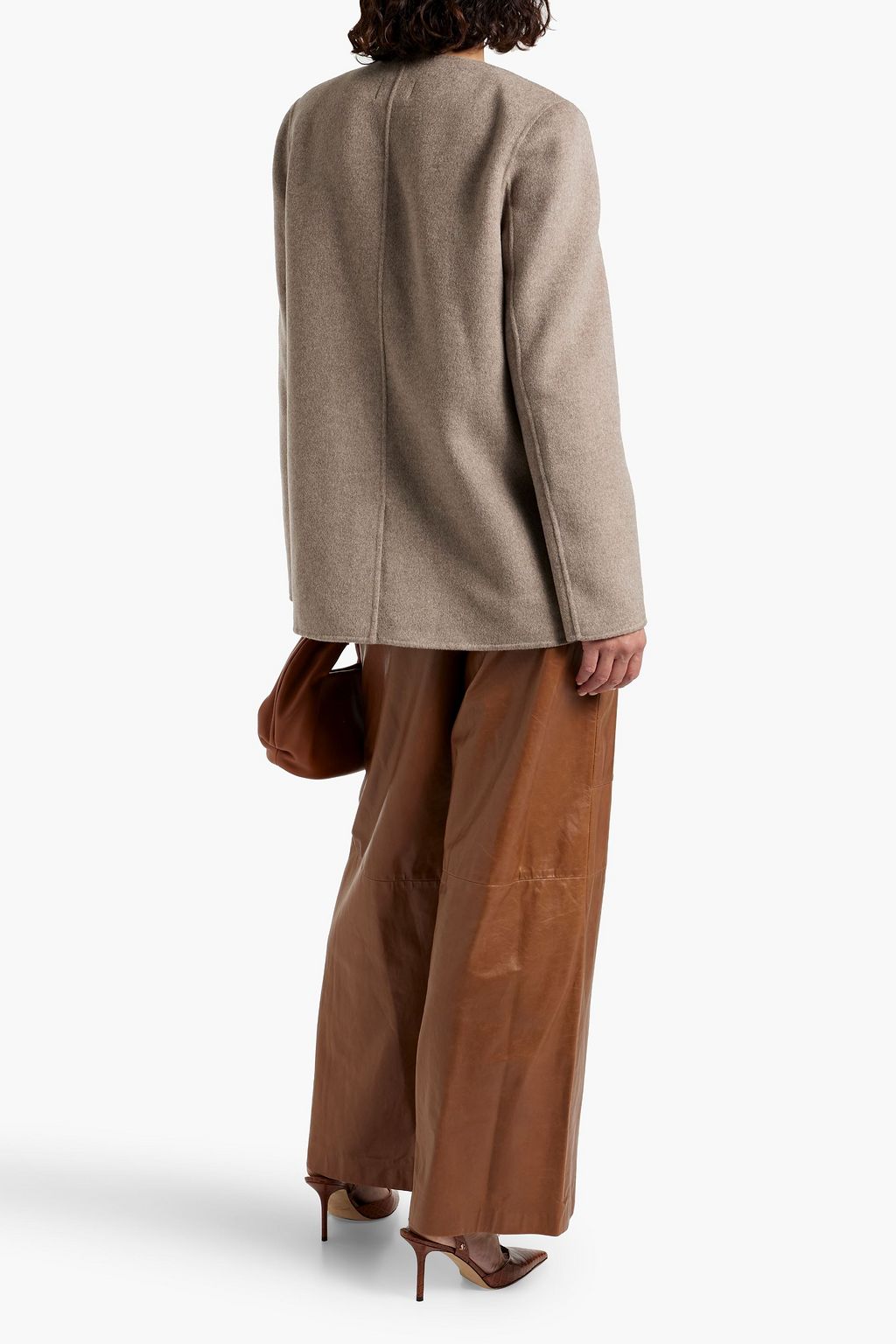 LOULOU STUDIO Wool and cashmere-blend blazer