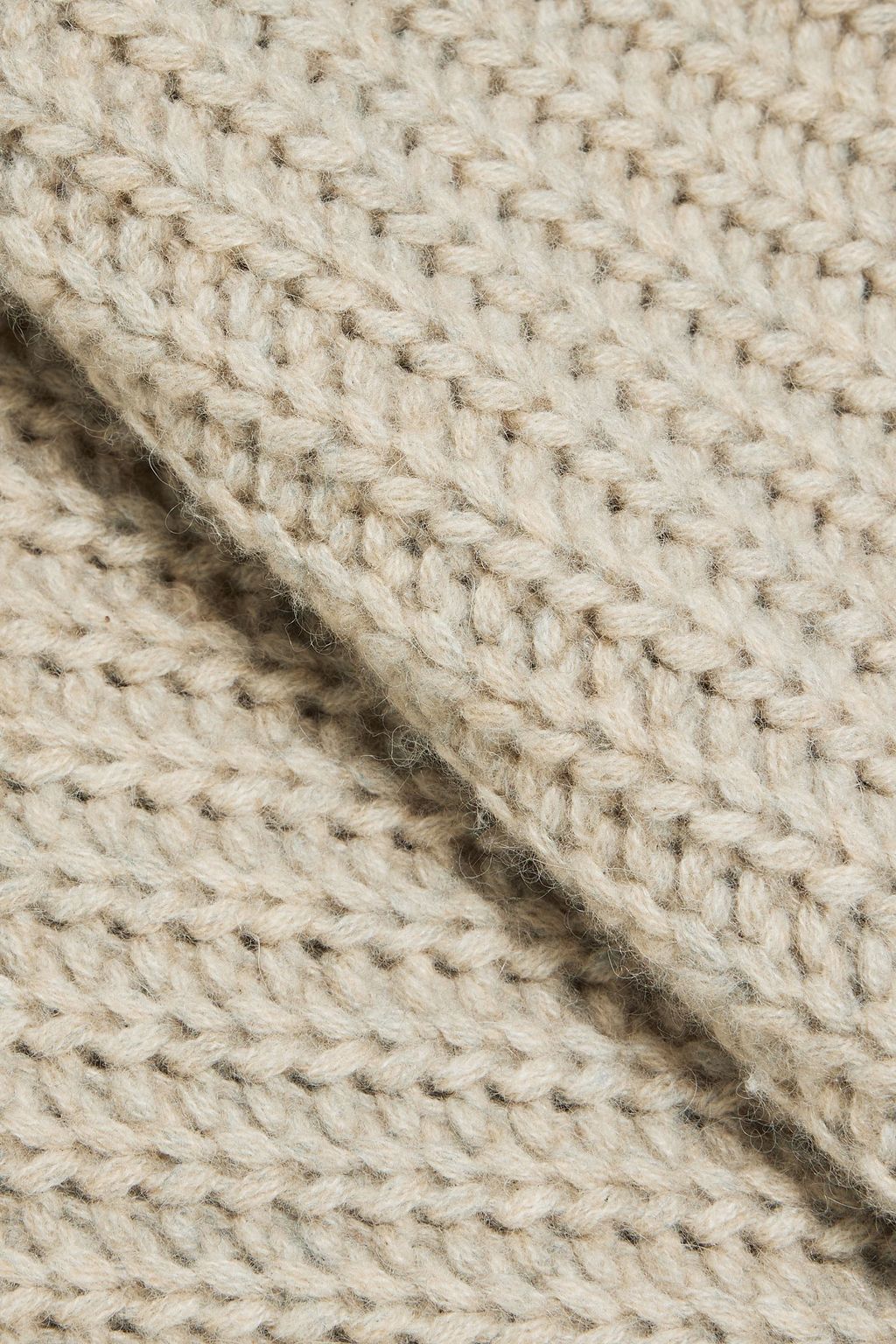 LOULOU STUDIO Bera oversized ribbed cashmere turtleneck sweater