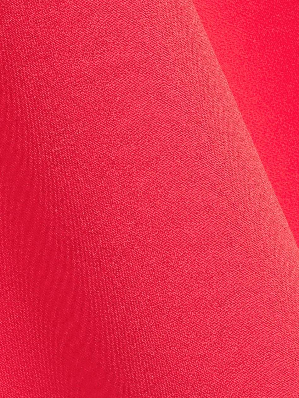 brenta off-the-shoulder crepe midi dress