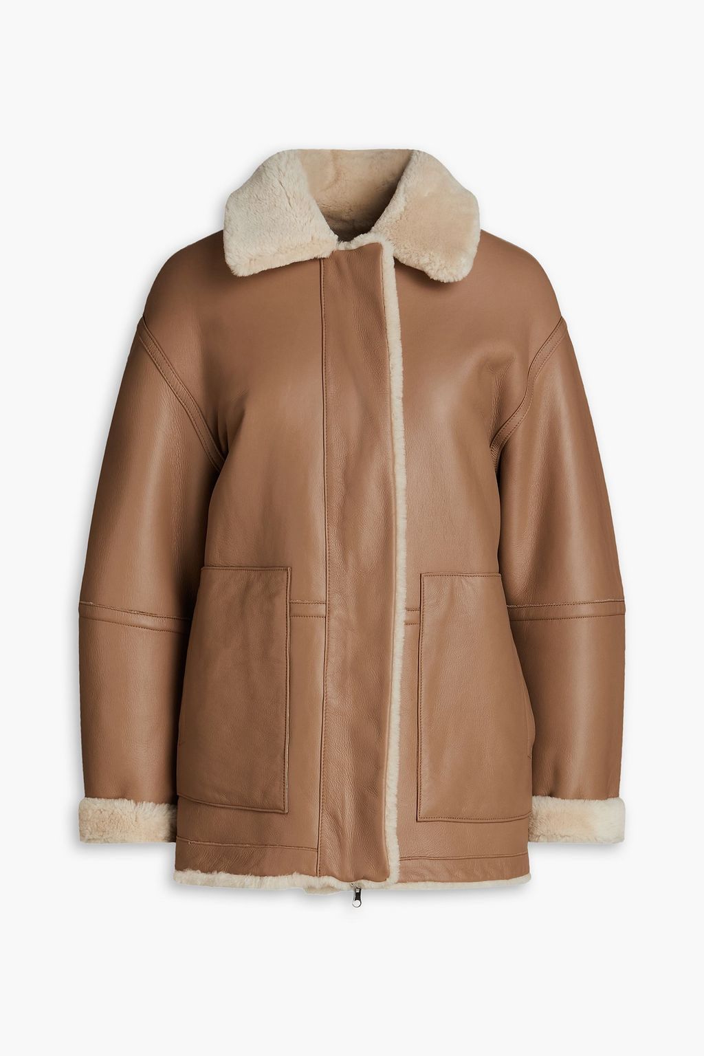 Vince reversible shearling coat cheap