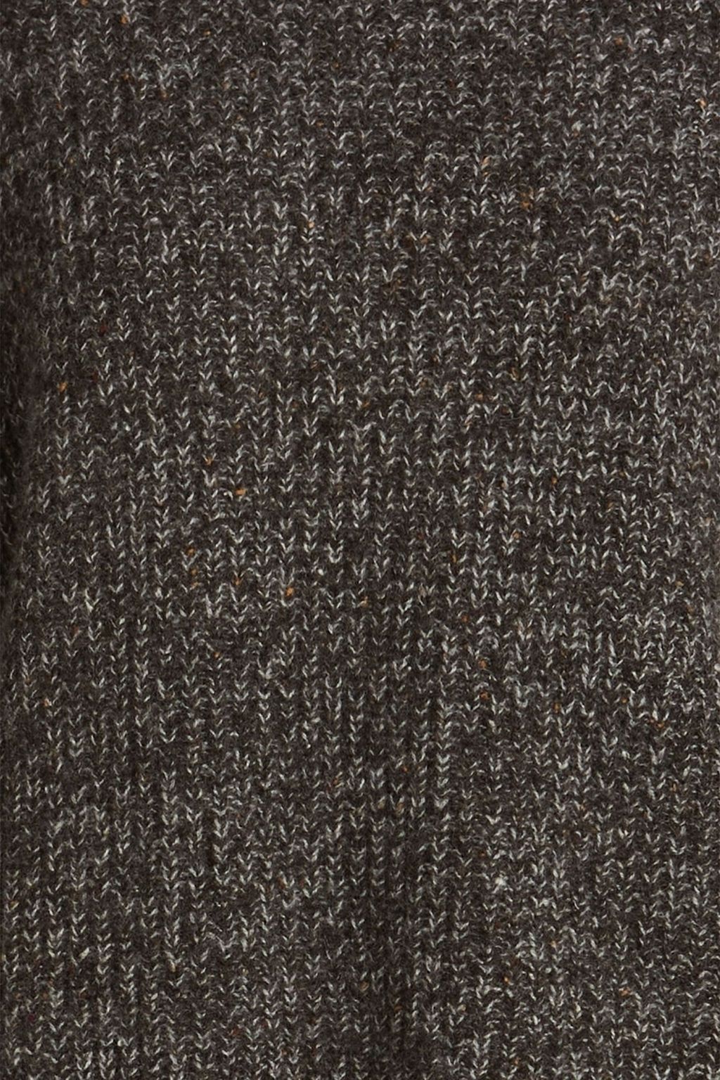 AUTUMN CASHMERE 컬러블록 리브 캐시미어 터틀넥 스웨터