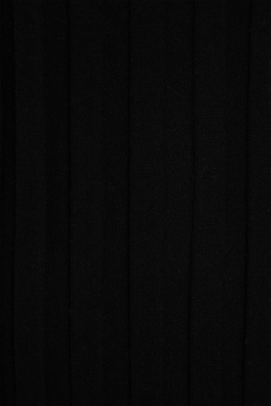 AUTUMN CASHMERE فستان متوسط الطول بياقة عالية من الكشمير المضلع
