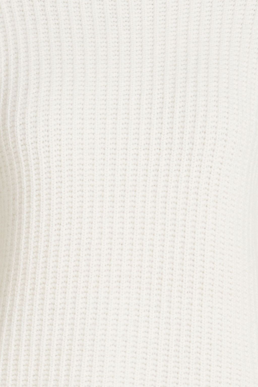AUTUMN CASHMERE كنزة رياضية بياقة طويلة من نسيج بحبكة مضلّعة