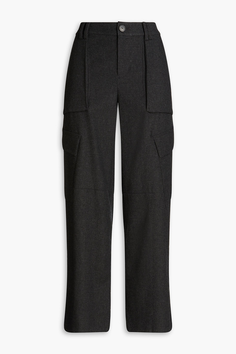 VINCE FLANNEL CARGO PANTS