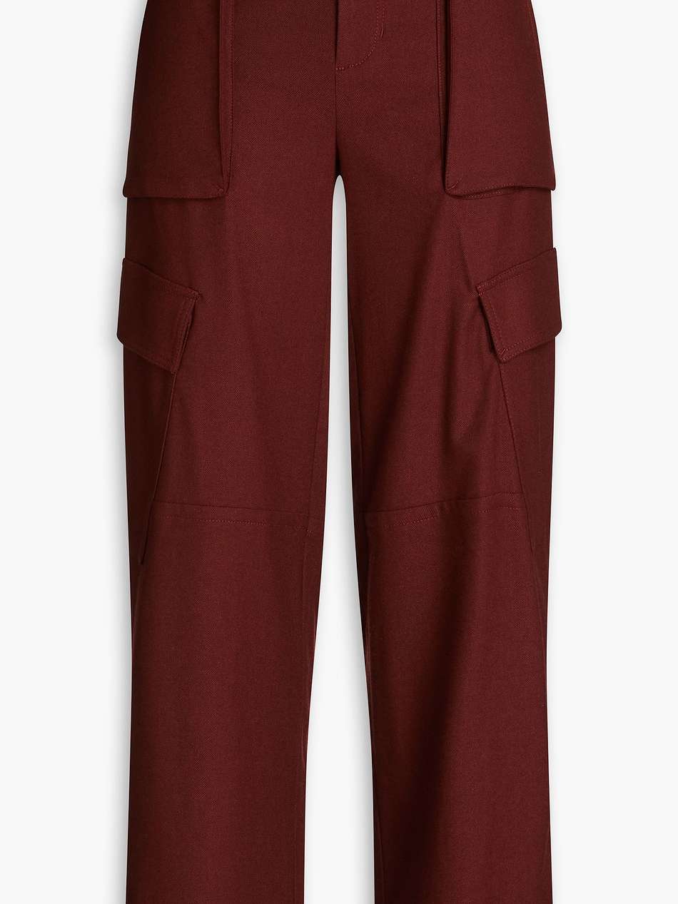 flannel cargo pants
