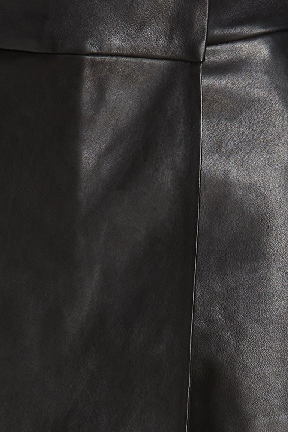 Derek Lam 10 Crosby Shorts Aus Leder Mit Wickeleffekt In Schwarz