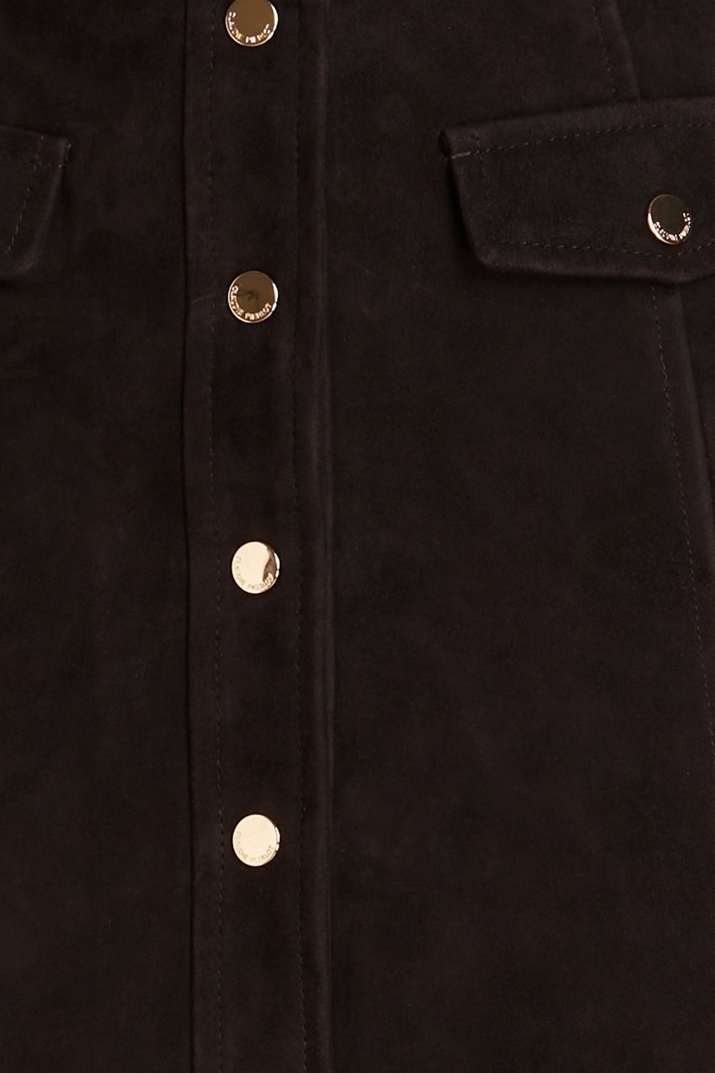 CLAUDIE PIERLOT Suede mini skirt