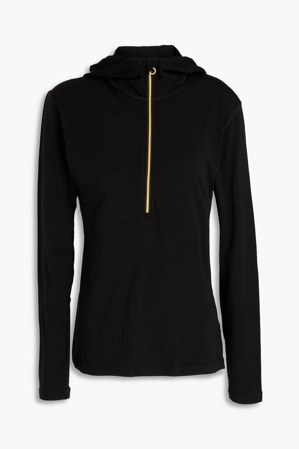 Jersey half-zip sweatshirt