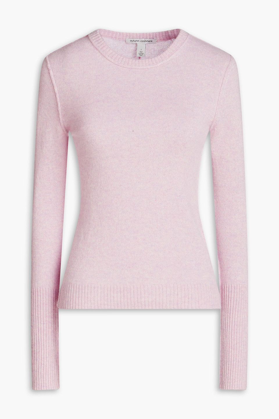 Autumn Cashmere Mélange Cashmere Sweater In Pink