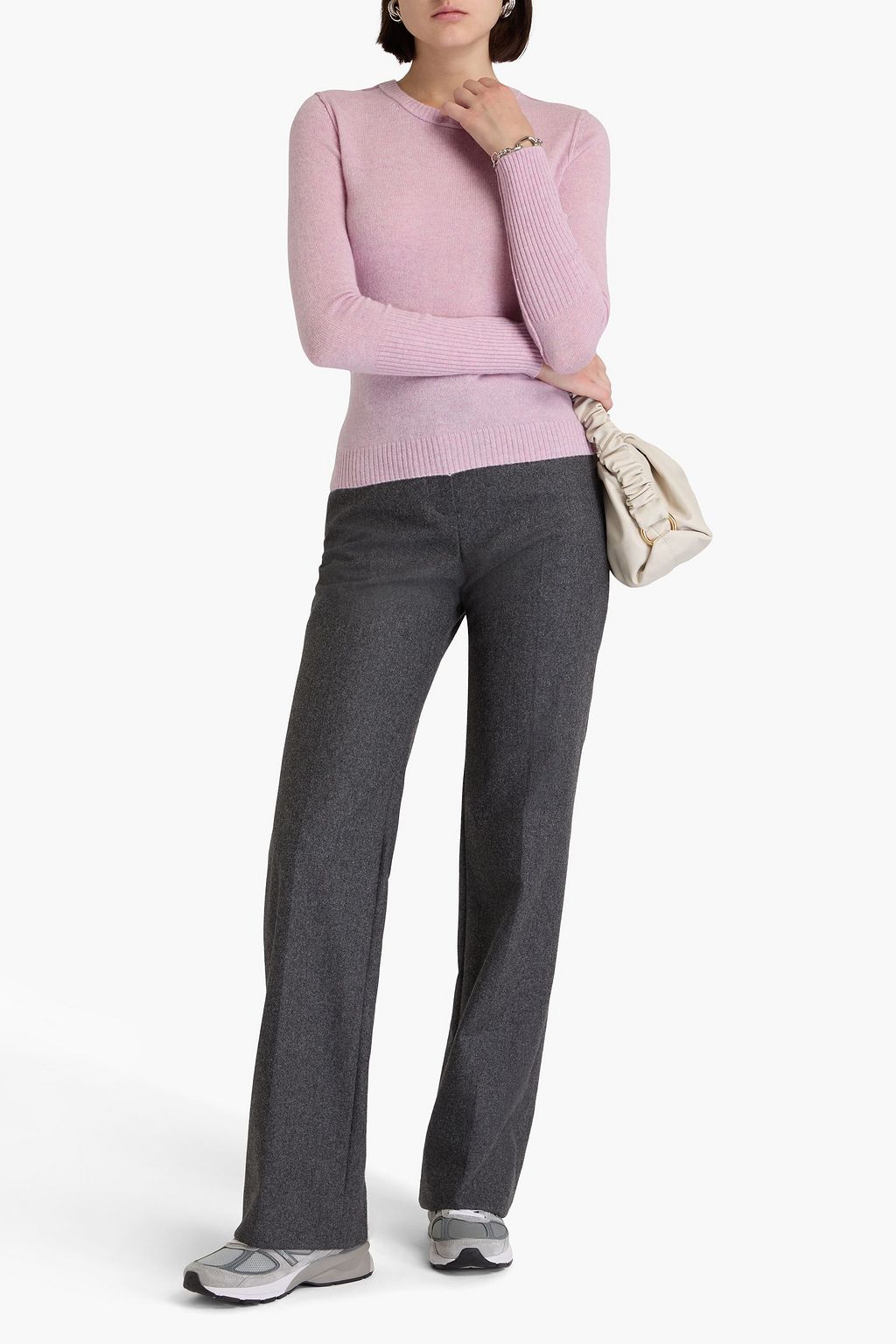 AUTUMN CASHMERE 멜란지 캐시미어 스웨터