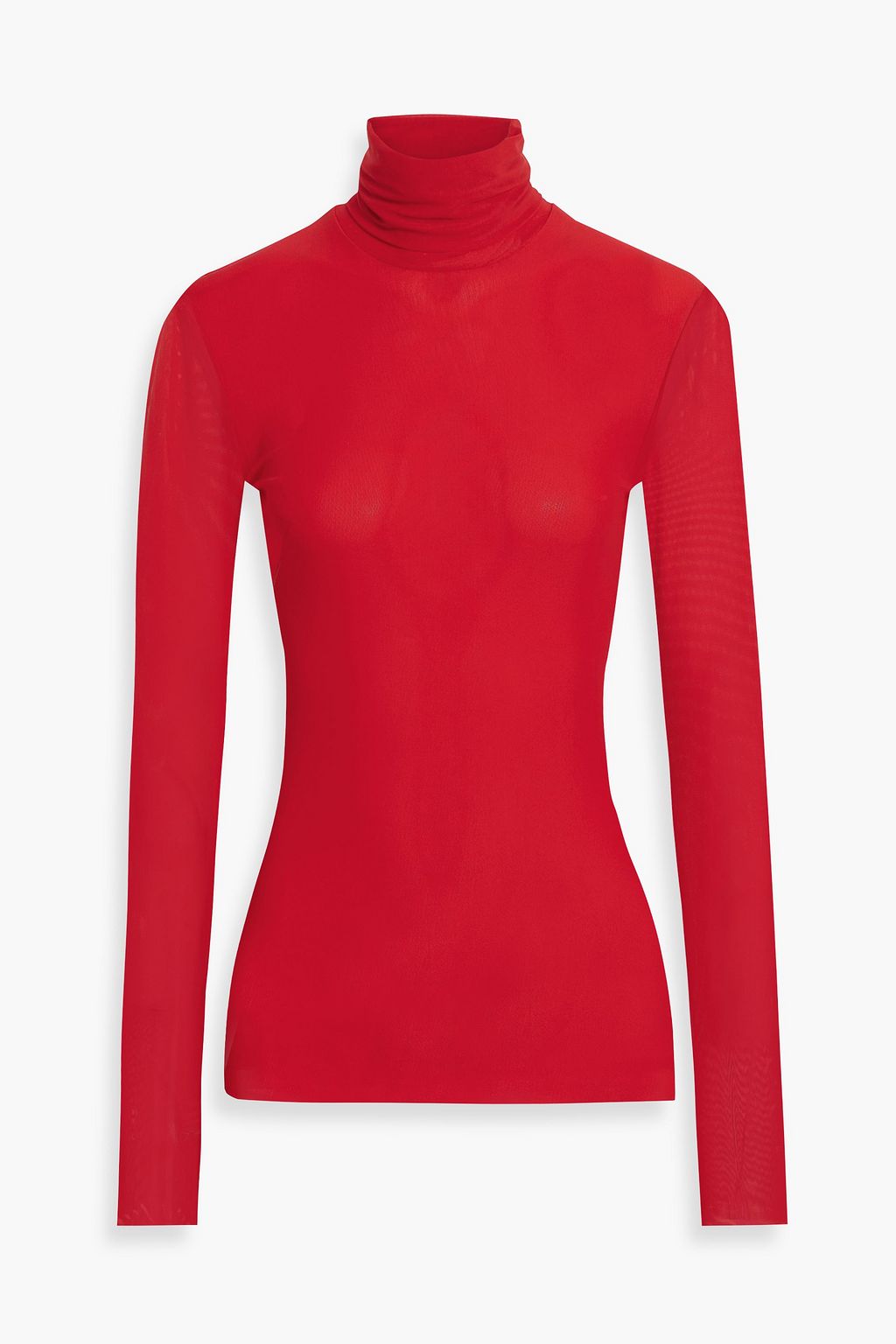 Ganni mesh turtleneck sales