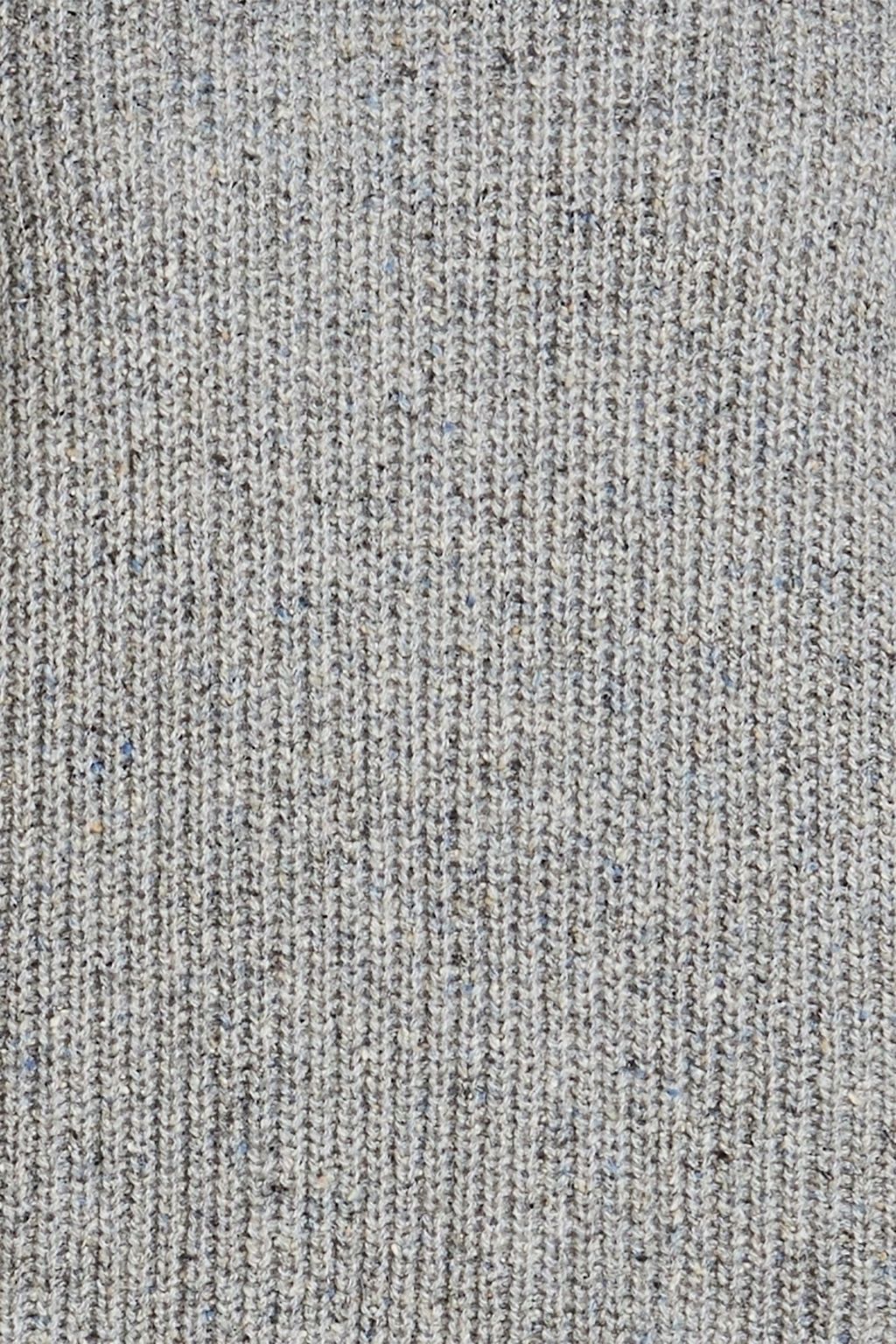 COTTON BY AUTUMN CASHMERE Donegal ribbed-knit vest