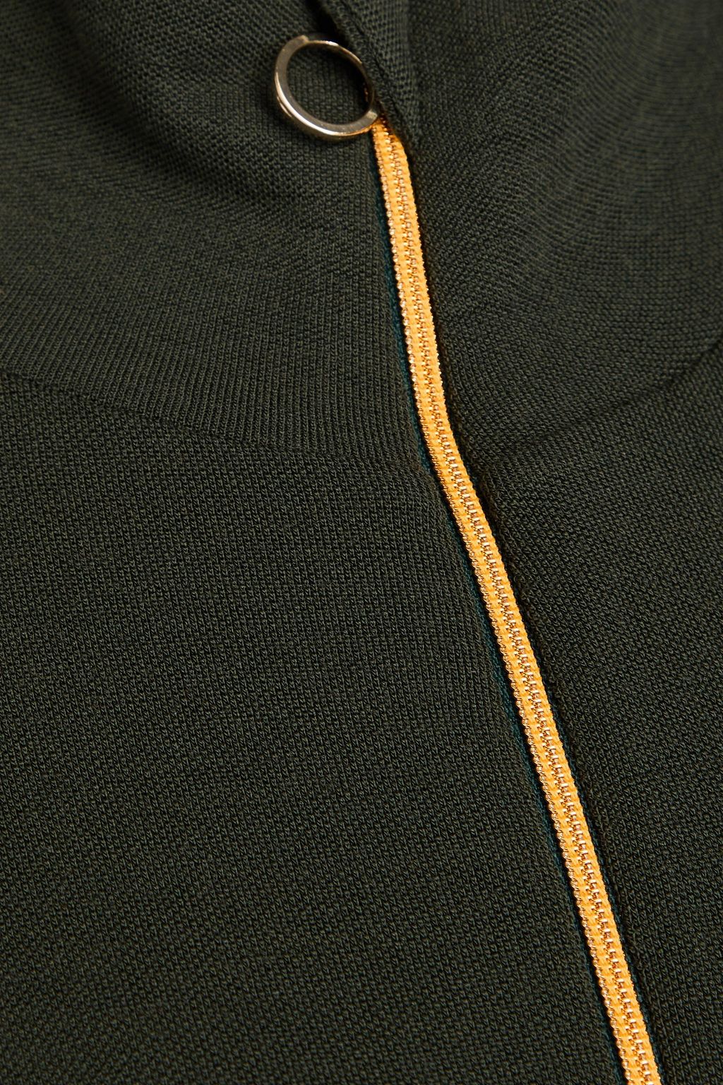 WE NORWEGIANS Ski striped merino wool-blend piqué jumpsuit