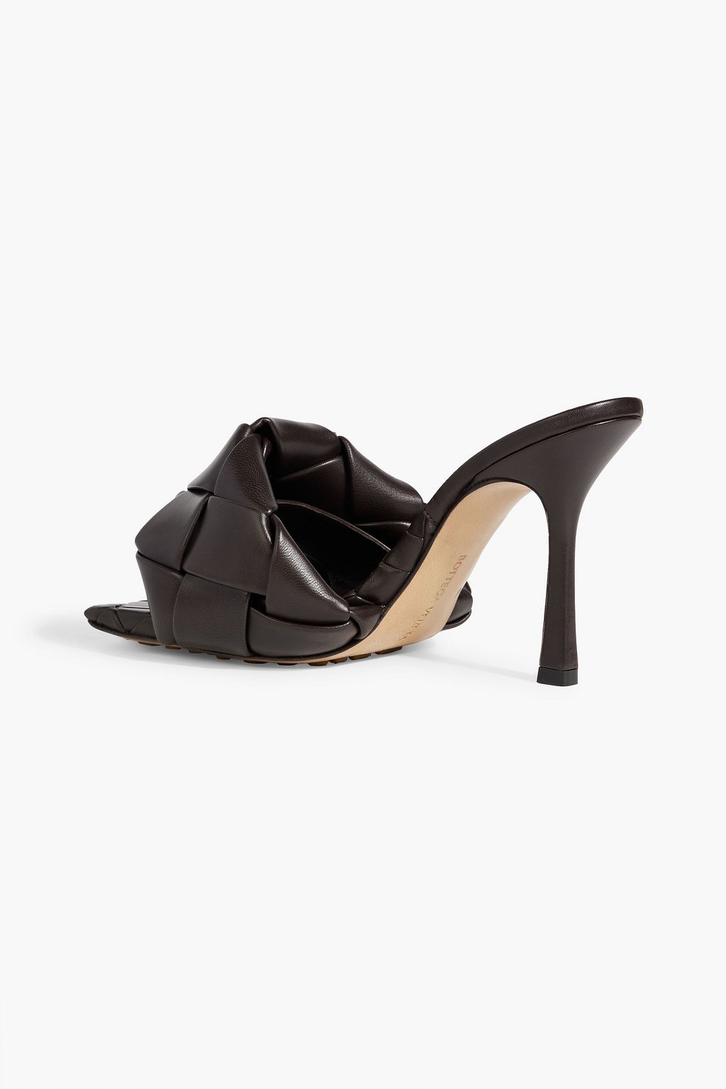 BOTTEGA VENETA Intrecciato leather mules
