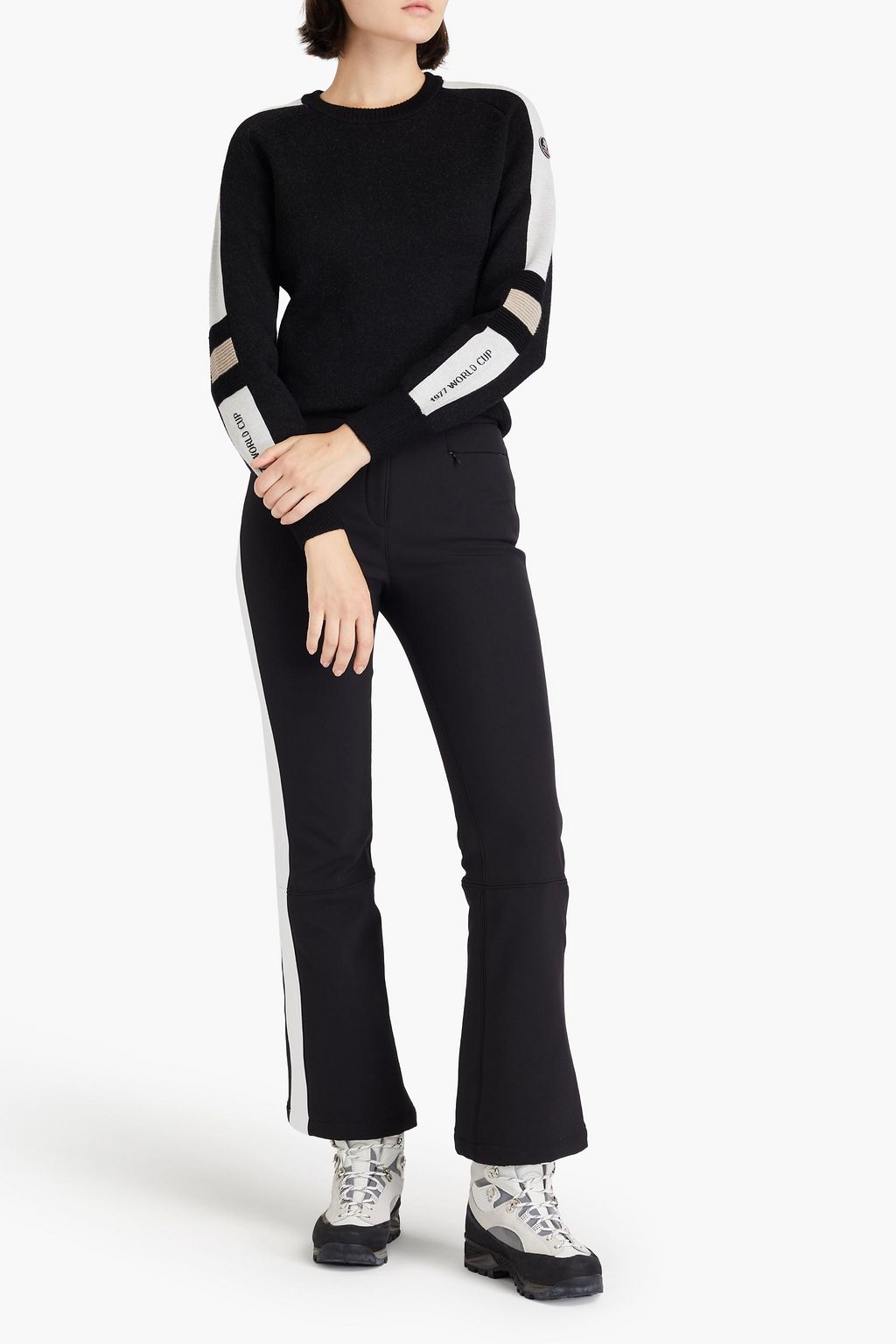 WE NORWEGIANS Hafjell Pullover aus Jacquard-Strick aus Merinowolle
