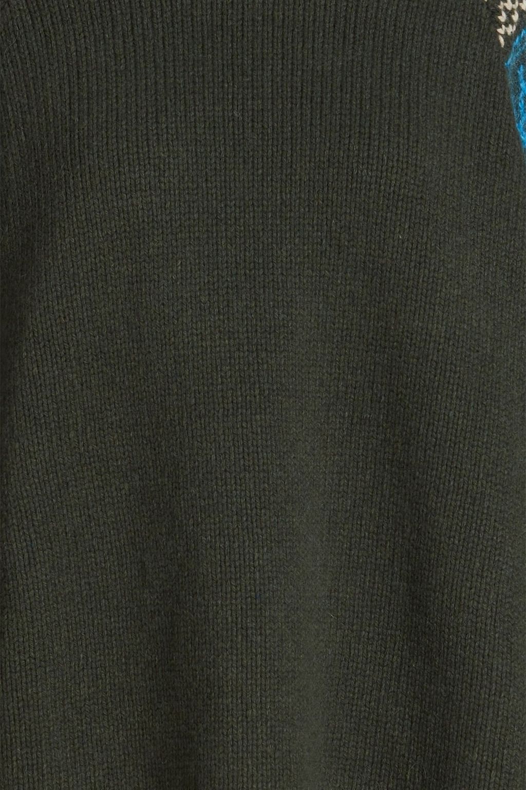 WE NORWEGIANS Fair Isle merino wool and cashmere-blend turtleneck sweater