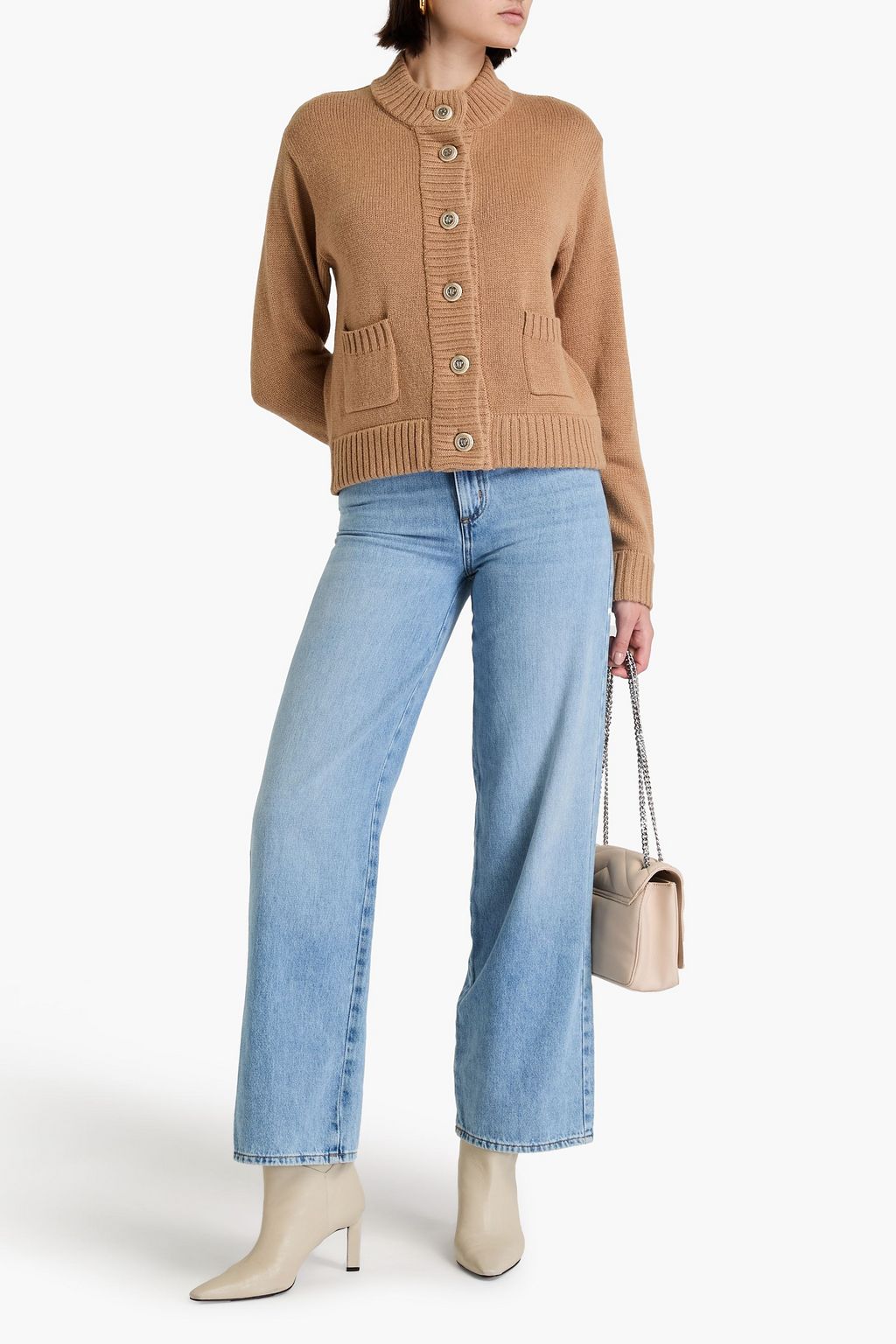 CLAUDIE PIERLOT كارديغان من نسيج محبوك
