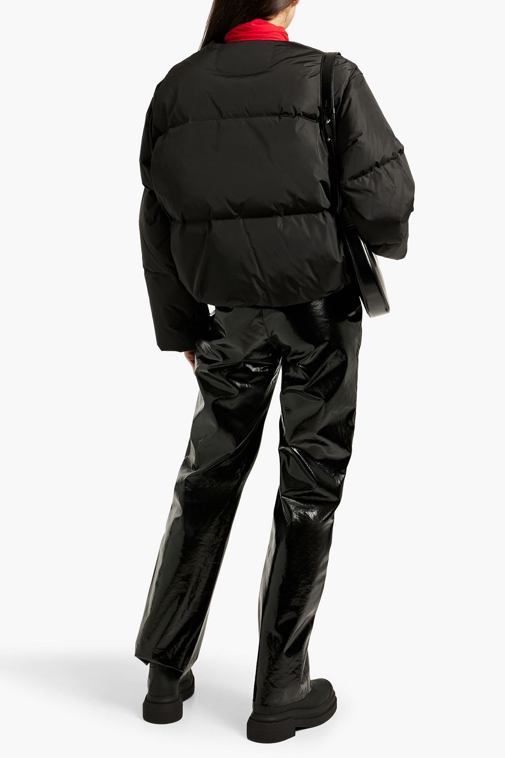 STAND STUDIO Tracy quilted shell down jacket