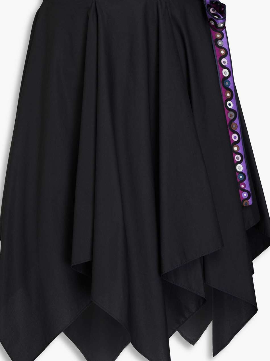 cotton-poplin skirt