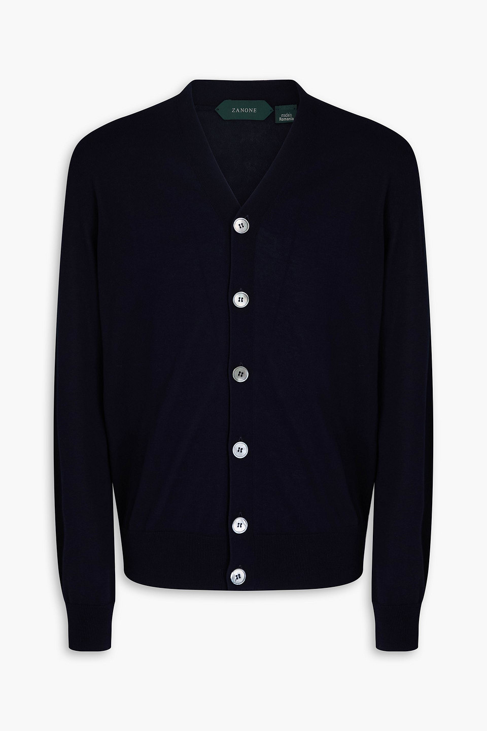 Zanone cotton cardigan