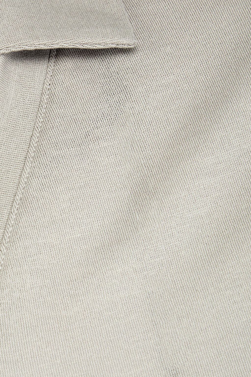 SLOWEAR Zanone cotton-jersey polo shirt