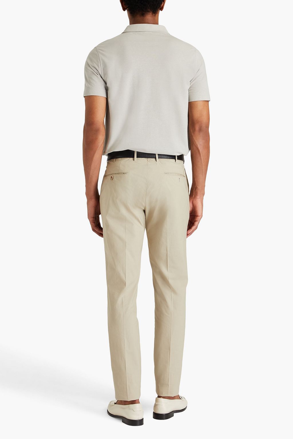 SLOWEAR Zanone cotton-jersey polo shirt