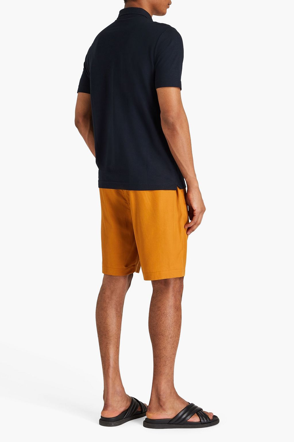 SLOWEAR Zanone cotton-jersey polo shirt